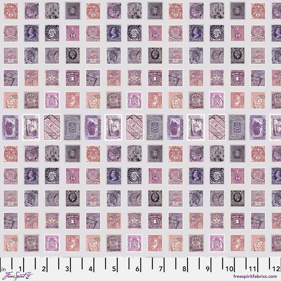Eclectic Elements Purple Stamps