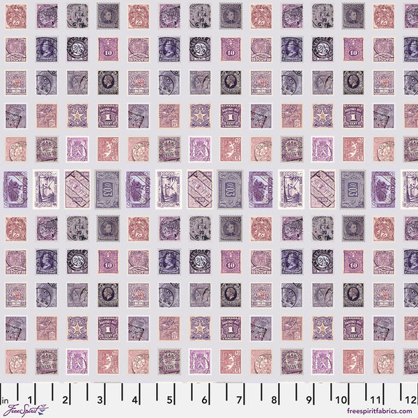 Eclectic Elements Purple Stamps