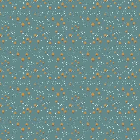 Elmer & Eloise - Mushrooms Teal
