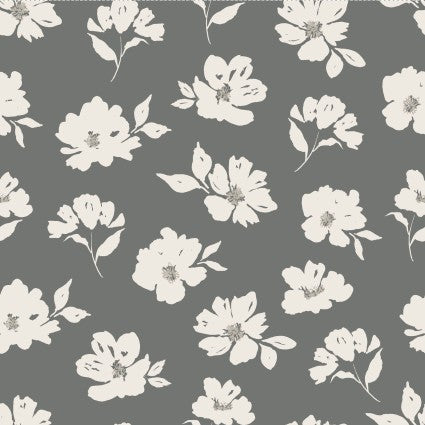 Evermore - Med Flowers Grey