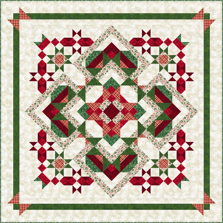 Evermore X Rustic Holiday Quilt Kit