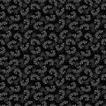 Fleur Noire Sprig Black C12522R-BLACK