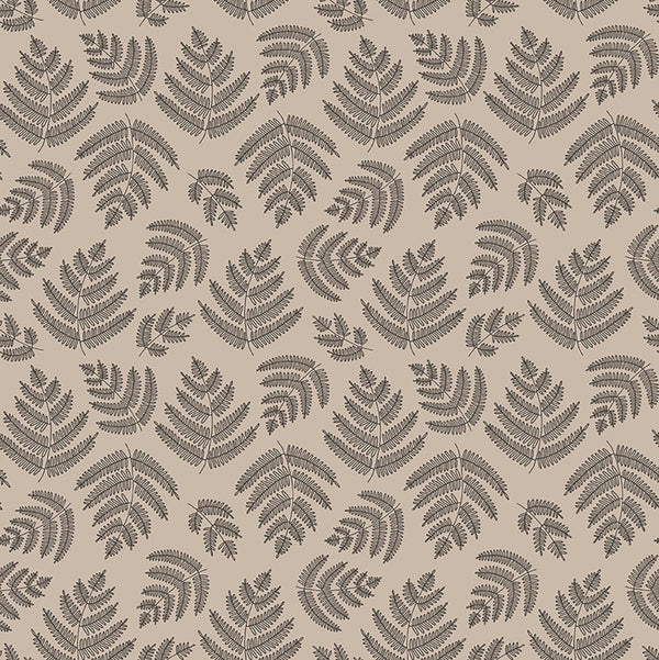 Forest Ferns Y3997-12 Fronds Khaki