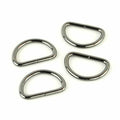 Four D-Rings 1" Gunmetal