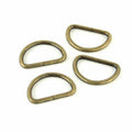 Four D-Rings 1" Rose Gold