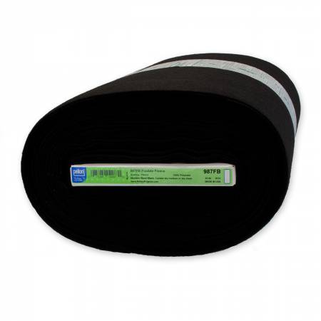 Fusible Fleece Pellon 45in x 15yds Black