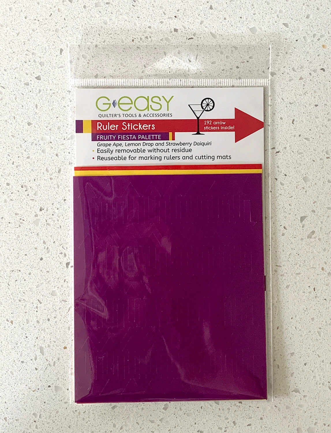 G-Easy Ruler Stickers  Fruity Fiesta