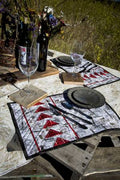 Geese In Flight Placemats (Formerly Pinecone Mocha Placemats)