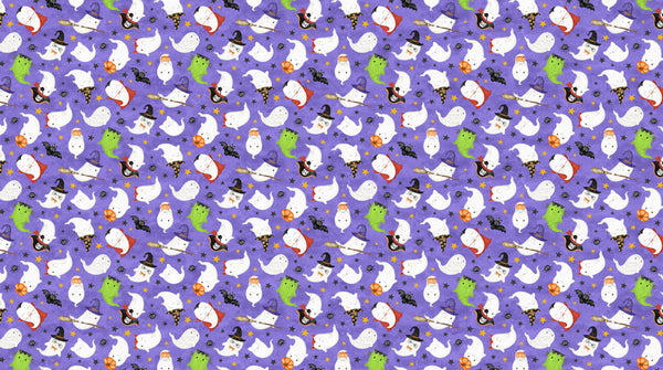 Ghost Town Ghost Costumes Purple Multi