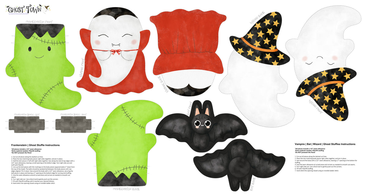 Ghost Town Halloween Stuffie