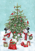 Holly Jolly Snowman Panel