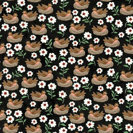 Hop Hop Hooray Robins Nest Black