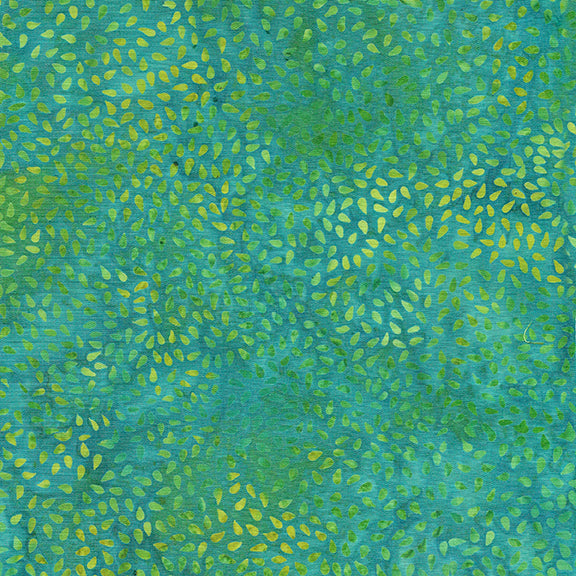 Island Batik Seeds-Teal Parakeet