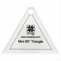 Jelly Roll Ruler Mini 60 Degree Triangle