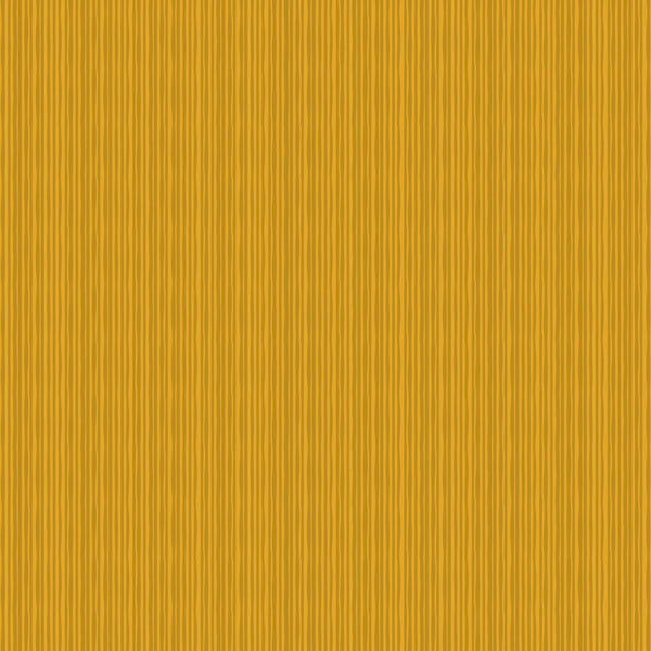 Joyful June Ochre Stripes Canvas