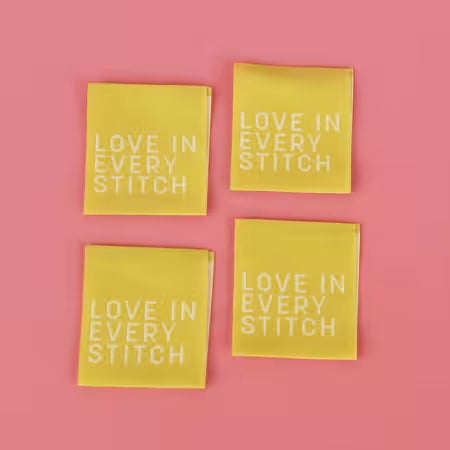Love in Every Stitch Quilt Labels # KC251