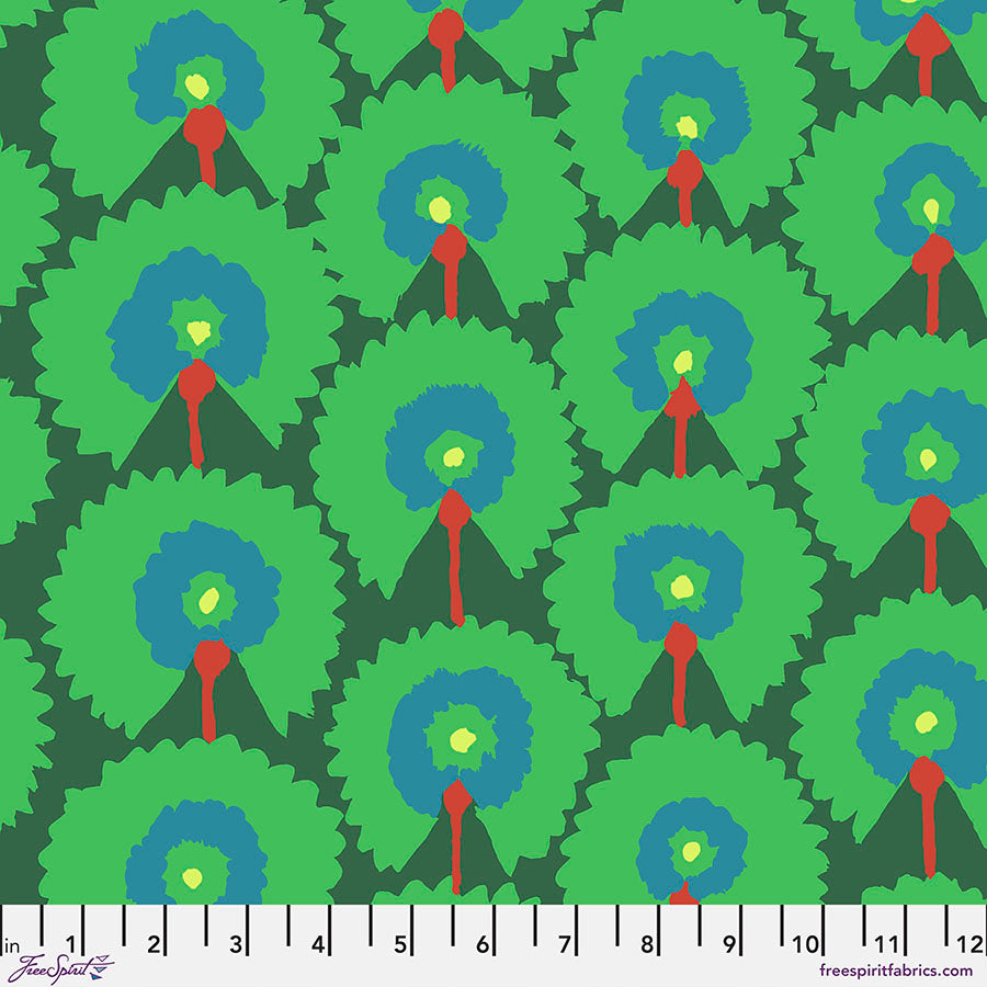 Kaffe Fassett - Regal Fans - Green