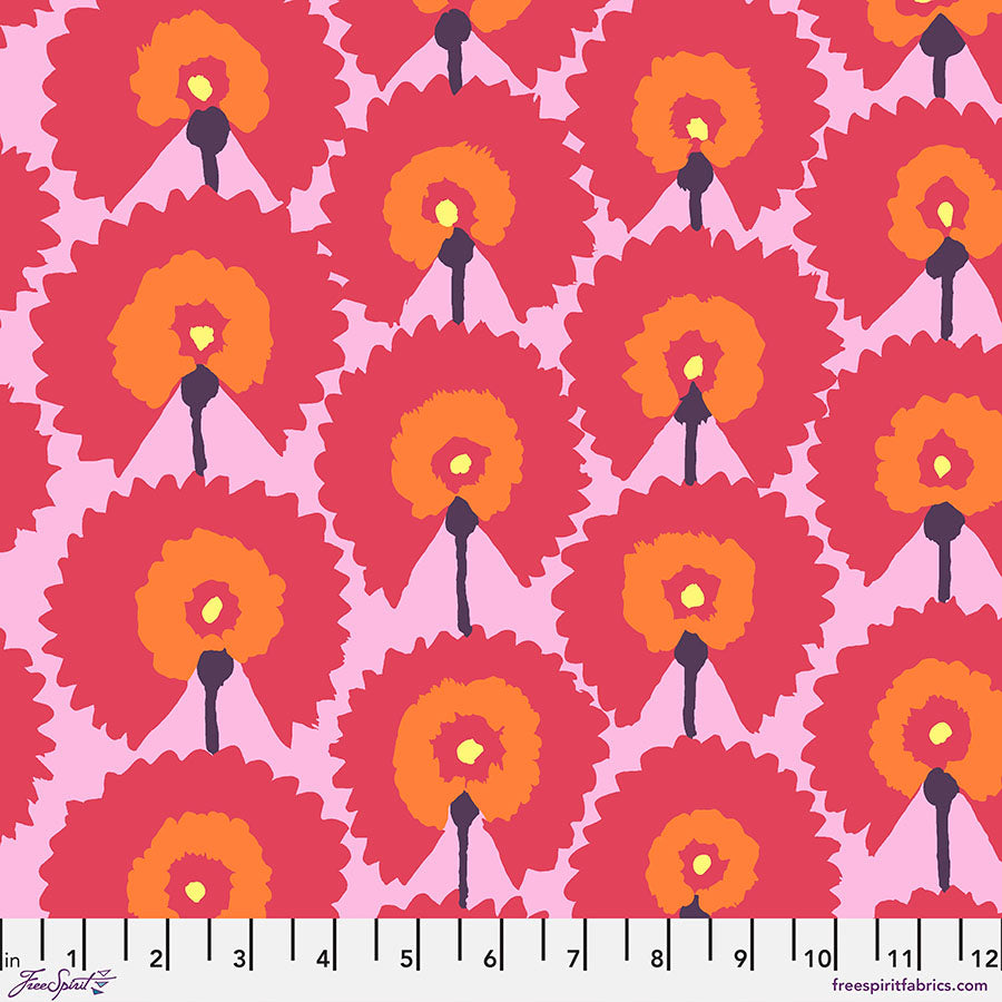 Kaffe Fassett - Regal Fans - Red