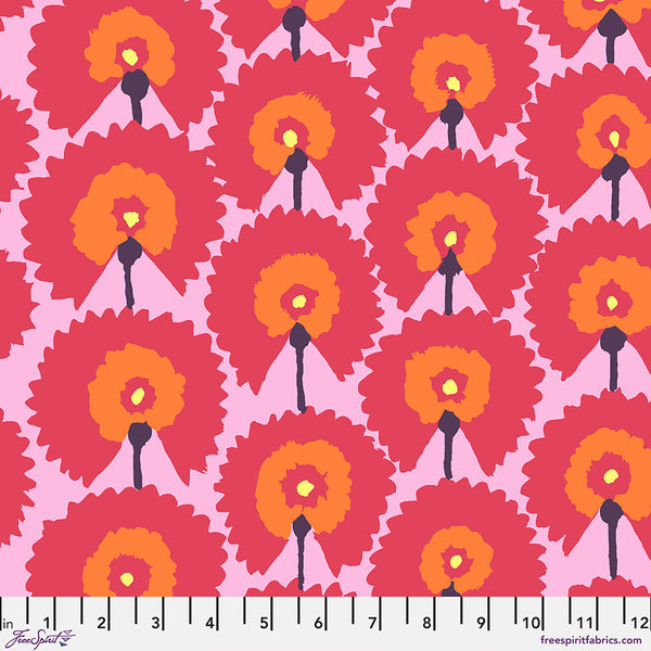 Kaffe Fassett - Regal Fans - Red