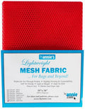 Lightweight Mesh Atomic Red 18in x 54in