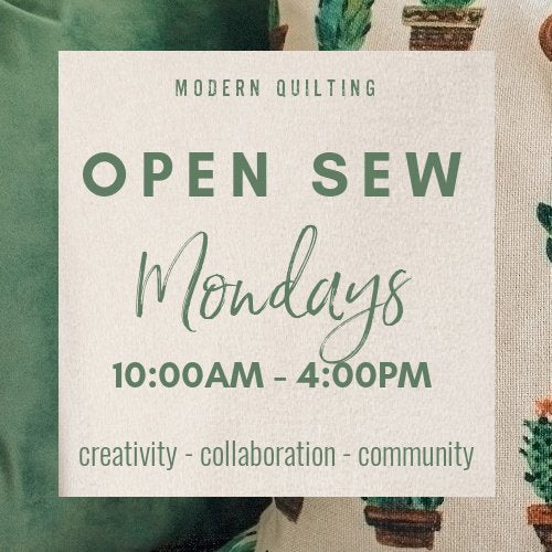 Monday Open Sew