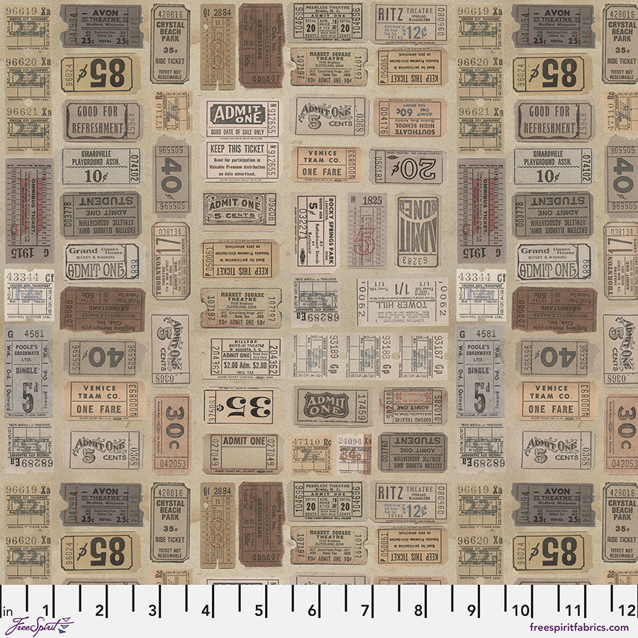 Neutral - Tickets || Tim Holtz Palette Neutral