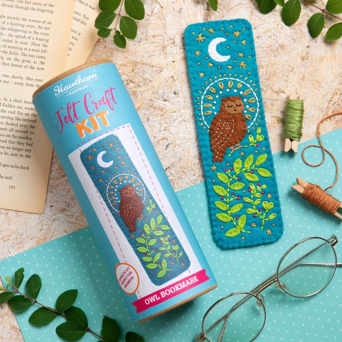 Owl Bookmark Felt Craft Kit
