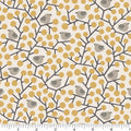 Cozy Forest -Birds on Branches Cream