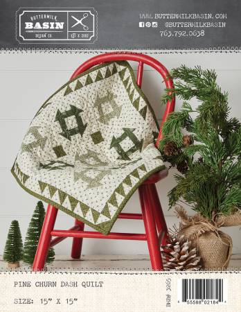 Pine Churn Dash Quilt