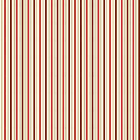 Poinsettias at Christmas Stripe Red Foil