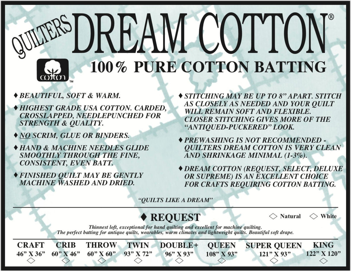 Quilters Dream Req - Queen - Natural