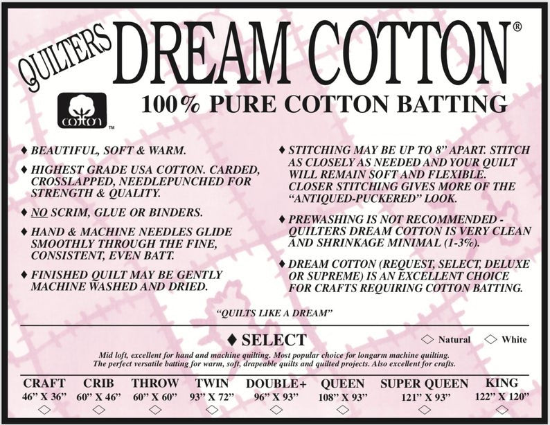 Quilters Dream Sel - Double - White