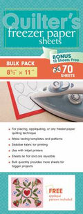 Quilters Freezer Paper Sheets Bulk Pack