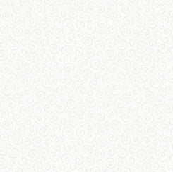Quilting Illusions CURLY CUE WHITE - 21517-Z