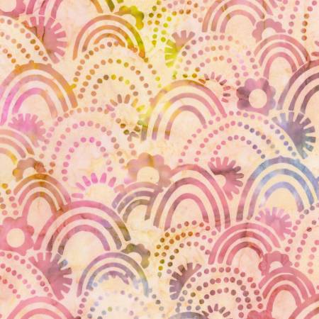 Rainbows Ice Peach Batik
