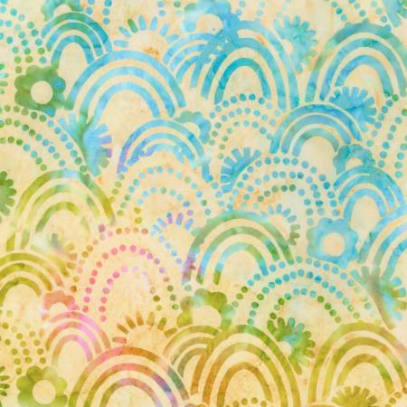 Rainbows Pastel Batik