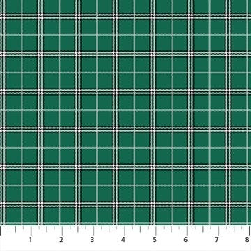 Rudolph the Red-Nosed Reindeer Green Plaid