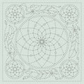 Sashiko Cloth Dreamcatcher