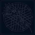 Sashiko Cloth Momiji