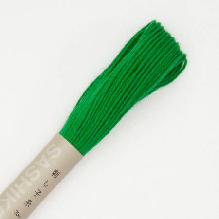 Sashiko Cotton 22yd GREEN