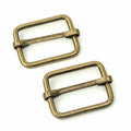 Slider Buckle 1 inch - Antique Brass