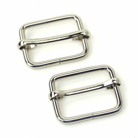 Slider Buckle 1 inch - Nickel