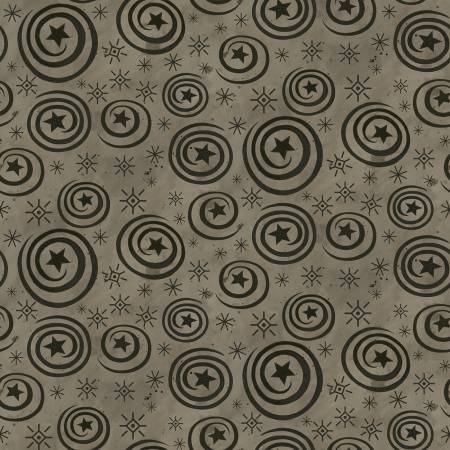 Spooky Halloween Stars and Swirls Tombstone