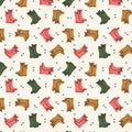 Spring Flowers Wellies Organic Cotton