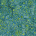 Sunburst Stars Teal Batik