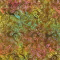 Tonga Interloping Leaves - Nutmeg B7676