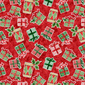 Snowy Greetings - Present Toss Red