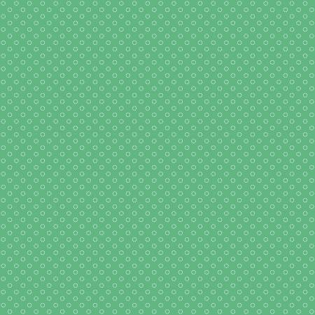 Whimsical Woodland - Circle Dots Green