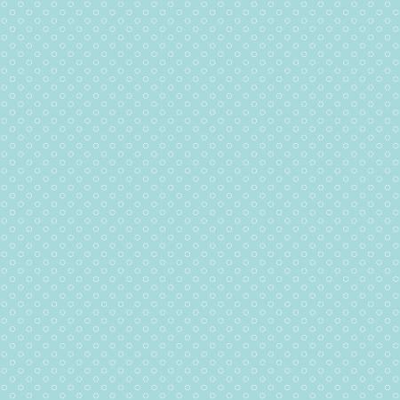 Whimsical Woodland Circle Dots Aqua