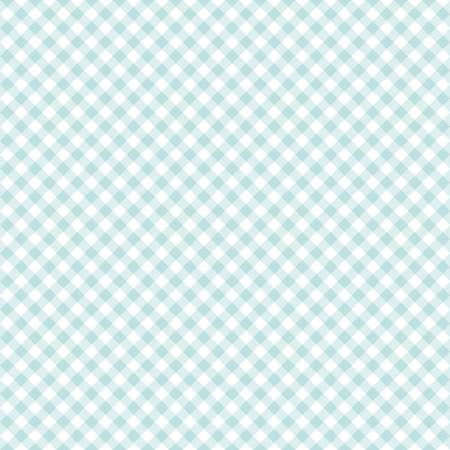 Whimsical Woodland Diagonal Gingham Aqua